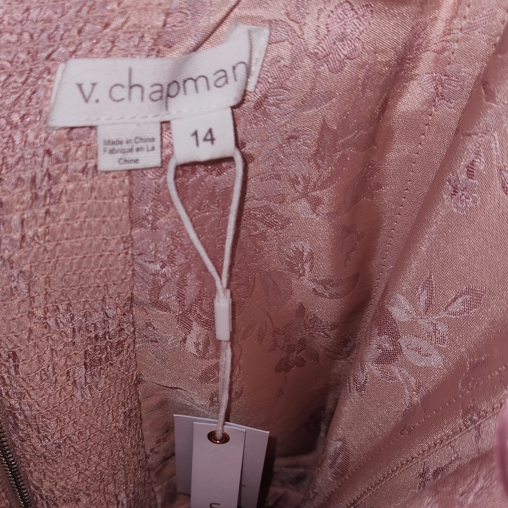 The Emma dress Windsor brocade V. Chapman - Picture 14 of 16